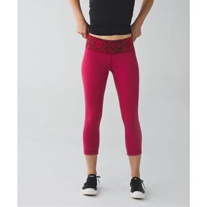 Womens Lululemon Wunder Under Crop III